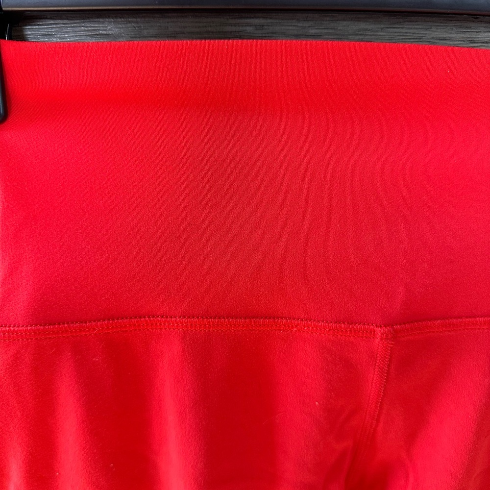 CRZ Yoga Red Leggings for Pilates - Picture 2 of 3
